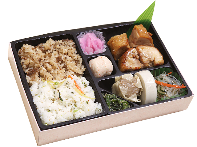 朝顔 弁当