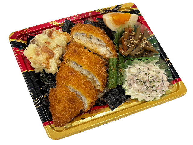 ちょっとオトナの海苔弁 白身魚